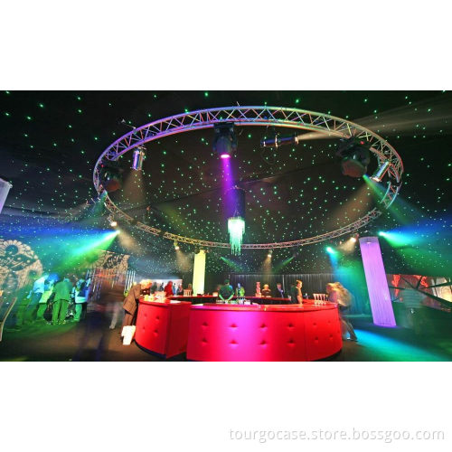 Flat Aluminium Circle Lighting Truss System Diameter 3m